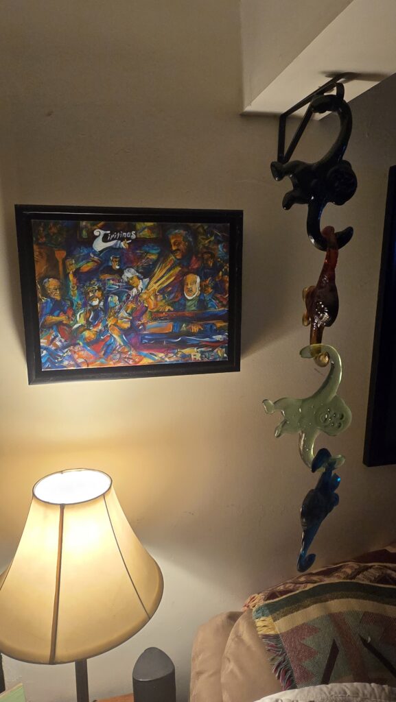 A Frenchy painting displayed by a collector in Freehold
