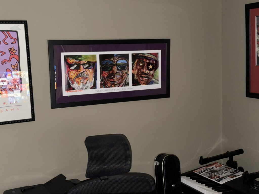 A Frenchy painting displayed by a collector in Baltimore
