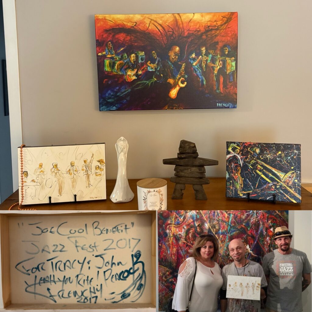 A Frenchy painting displayed by a collector in Welland